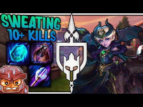 BIG TRYHARD 10+ KILLS SCYLLA AND RA RANKED! | Incon | Smite