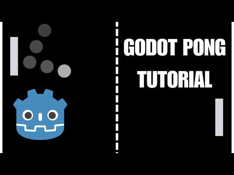 How to make PONG in Godot 4 for beginners