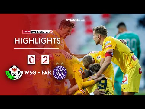 tipico Bundesliga, 4. Runde: WSG Tirol - FK Austria Wien 0:2