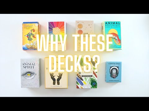 Choosing Tarot / Oracle Decks With Purpose: My Favorite Decks & Why I Use Them