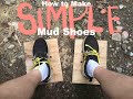 How to make DIY Mud Walking Shoes- they're called "PATTENS"
