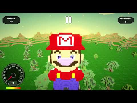 Nubic Stunt Car Crasher Gameplay | Wreck Big Mario!