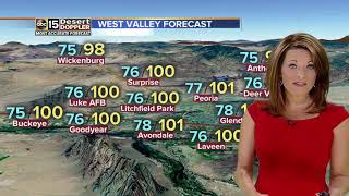 Hot weather in the Valley