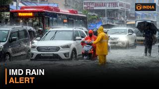 IMD Rain Alert | Red Alert for Gujarat, Mumbai Rains Disrupt Life