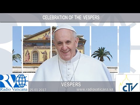 Conclusión de la Semana de Oración para la Unidad de los Cristianos