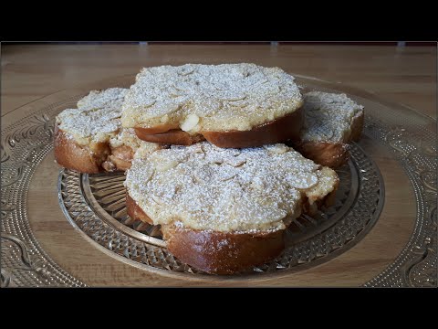 Toasts de brioche aux amandes #102