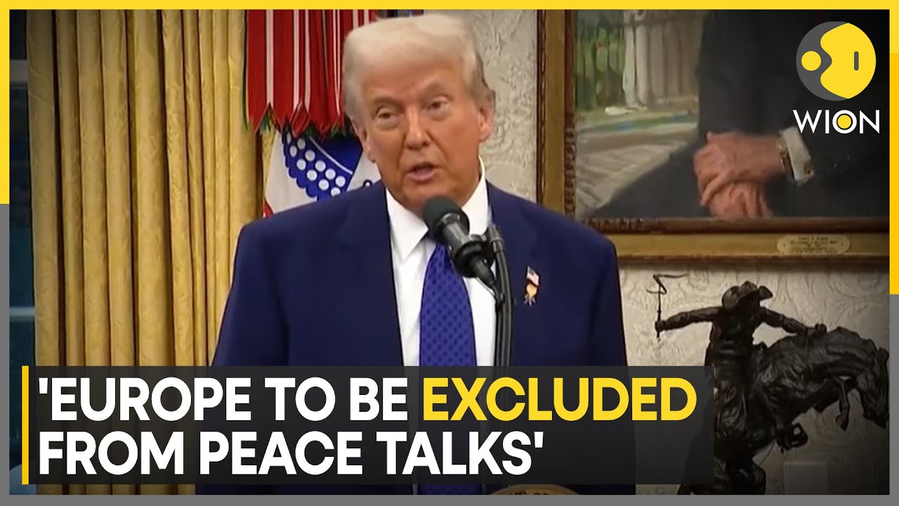 US: Europe To Be Excluded From Peace Talks | World News | WION