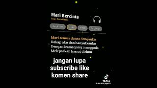 Download lagu lirik lagu dj mari bercinta mp3