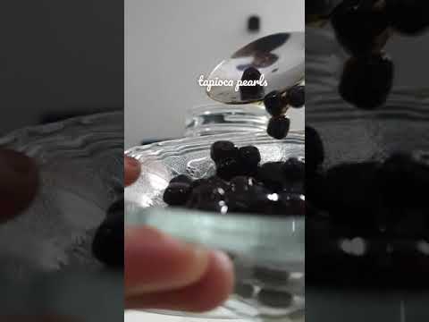 Boba chocolaty milkshake #bobatea #bubbletea #soyamilk #tapiocapearl