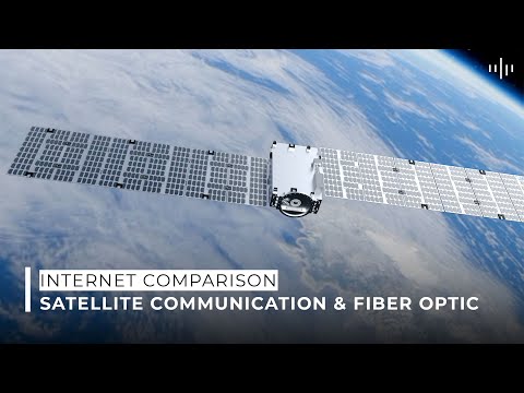 Fiber Optical VS Satellite Communication | mu Space