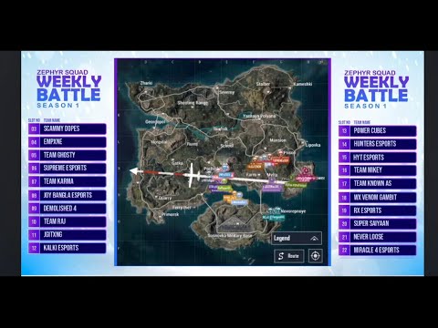Zephyr Squad Weekly Battle S1 Week 1 Grand Finals Highlights 🔥