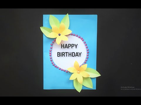 How to make Butterfly Birthday Card for Best friends // Handmade easy card Tutorial/