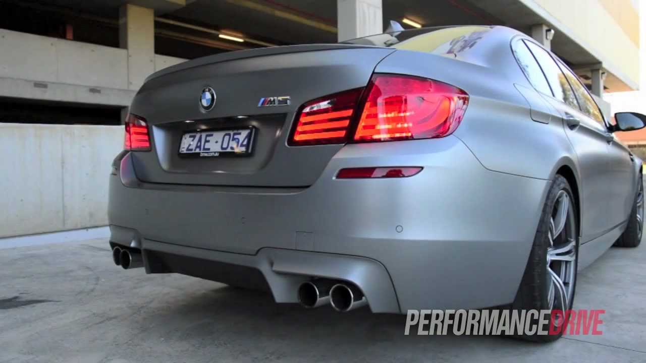 2012 BMW M5 track test drive and 0-100km/h