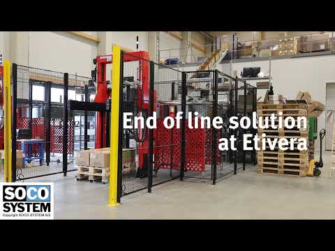 ETIVERA chooses palletising equipment from SOCO SYSTEM