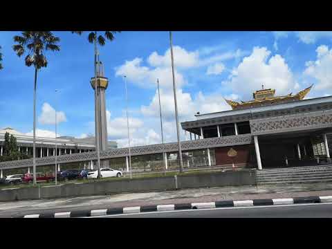 Aeroporto Internacional de Brunei para o centro da cidade de ônibus