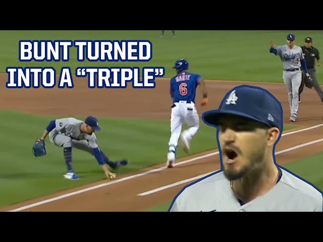 Turning a foul ball into a run scoring 'triple', a breakdown