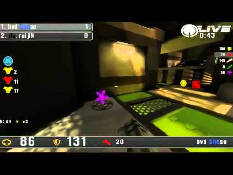 QUAKE is aLIVE - PH4NTOM vs SHASE - WB FINAL - map3 - part1