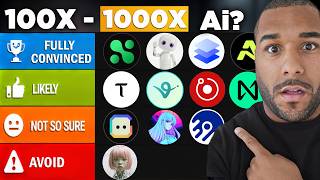 🔥 I Ranked 10 Ai Cryptos BEST To WORST! - 2 Could 100X-1000X?