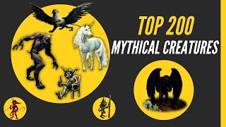 Top 200 Mythical Creatures and Monsters from Aroun