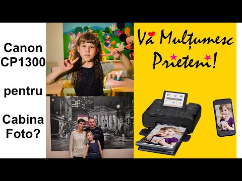 Click aici pentru vizualizare Este buna imprimanta foto Canon SELPHY CP1300 pentru cabina foto? Este buna imprimanta foto Canon SELPHY CP1300 pentru cabina foto?
