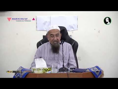 Bekas Tapak Kaki Kucing Najis Atau Tidak? - Ustaz Azhar Idrus