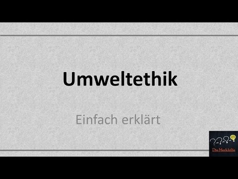 Albert Schweizer/Hans Jonas: Environmental Ethics (Old Version)