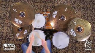 Video thumbnail for Paiste Rude Cymbal Set 14/20/22 + Bonus 18 Cymbal (112BS18-1062217E) by Memphis Drum Shop