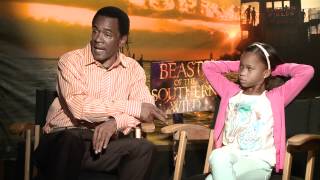 Beasts of the Southern Wild Exclusive: Dwight Henry and Quvenzhané Wallis