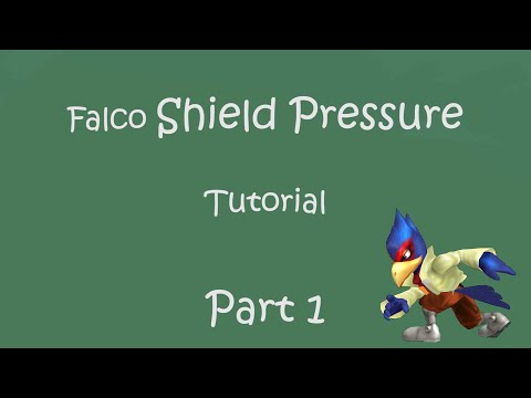 How to Shield Pressure as Falco Part 1 - Super Smash Bros. Melee