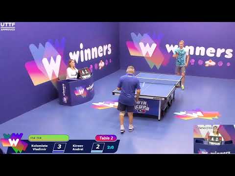 WINners CUP table 2  27.08 Kolomiets Vladimir -  Kireev Andrei  11:00