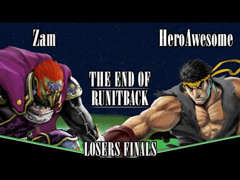 THE END OF RUNITBACK HDR Losers Finals - zam (Ganondorf) Vs. HeroAwesome (Ryu)