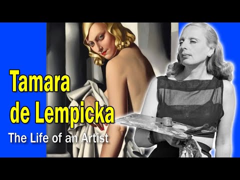 , title : 'Tamara de Lempicka: The Life of an Artist - Art History School'