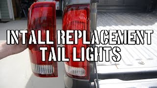How To: Install Replacement Superduty Tail Lights