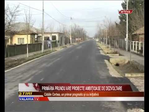 Primăria Prundu are proiecte ambiţioase de dezvoltare