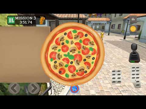 فيديو Pizza Delivery: Driving Simula