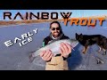 Video Thumbnail for Early Ice Trout Fishing