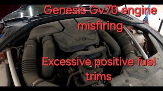 2022 Genesis GV70 misfire