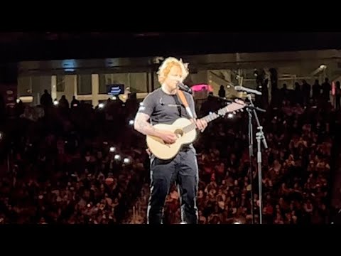 Ed Sheehan: Thinking out loud Mathematics Tour #edsheeran