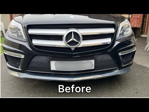 Mercedes GL 350 2015 Panamericana Grille Upgrade
