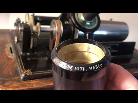 “June 14th March” Edison Blue Amberol cylinder #4263 performed by Conway’s Band,  released in 1921