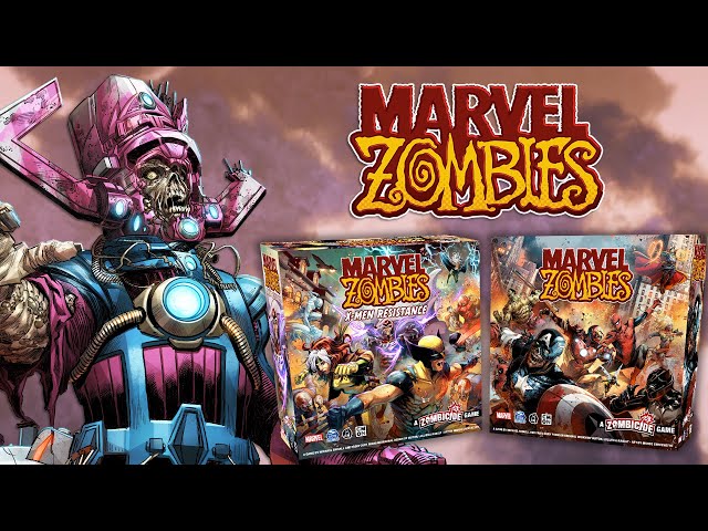 Asmodee Marvel Zombies Juego de Mesa video