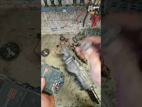 Bosch GBH 8-45D hammer repair, broken gear inside and service