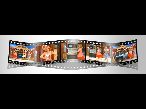 Dian Parkinson, Janice Pennington, Holly Hallstrom in a barn dance showcase