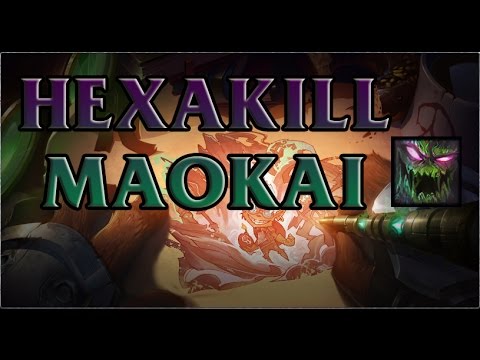 Twisted Treeline Hexakill Mode Maokai | League of Legends