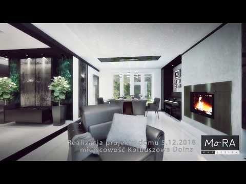 Projekt wnętrz i architektura, kolejnej naszej realizacji projektu domu jednorodzinnego.