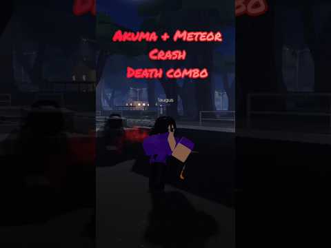 AKUMA + METEOR CRASH DEATH COMBO!!! [Project Baki 4] #streetfighter #roblox