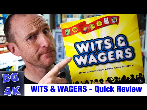 Wits and Wagers - Boardgames4K Review - Still Worth It?