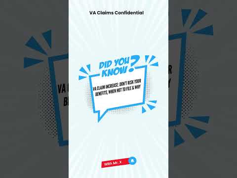 Did you know....VA Claims Increase #veteransbenefits #disabilitybenefits #vaclaims
