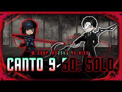 [Limbus Company] Canto 9-50: W Corp. Ryoshu Solo vs Final Boss