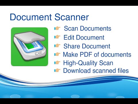Document Scanner - PDF Maker Video